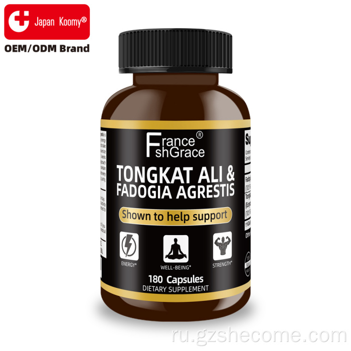 Shecome Tongkat Ali Капсулы Energy Strength Support